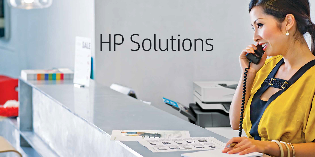 When You Have HP Solutions, Security is Never an Issue!